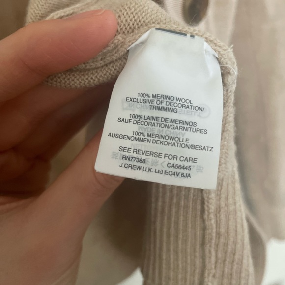 J.crew Harlow merino wool cardigan small - Picture 2 of 5